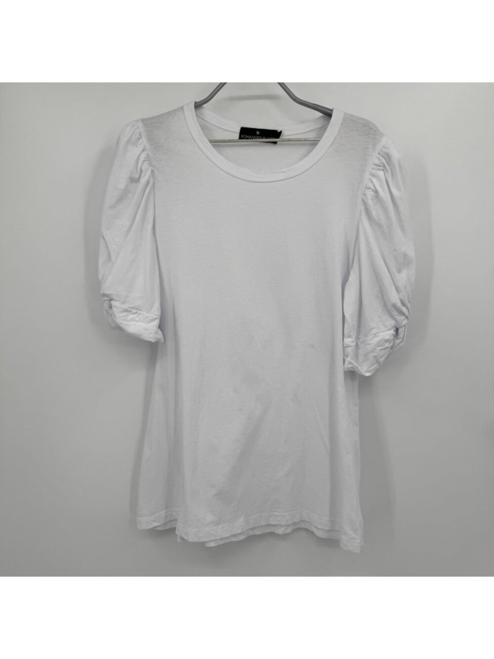 Pomander Place by Tuckernuck White Vesty Short Sleeve Crew Neck Tee size M *